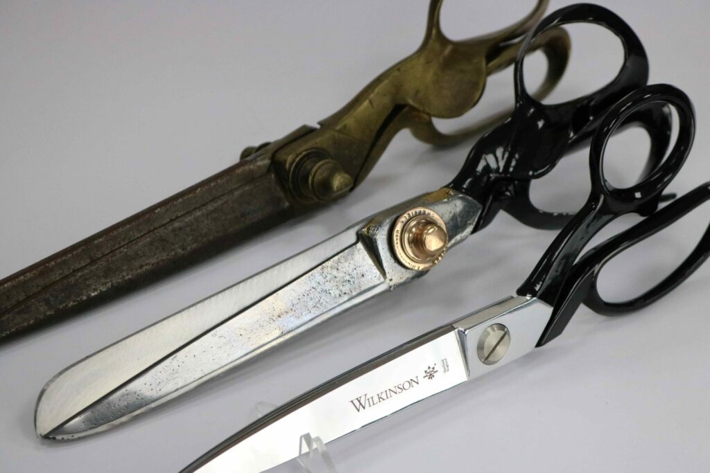 Three Pairs of Thomas Wilkinson Sidebent Shears