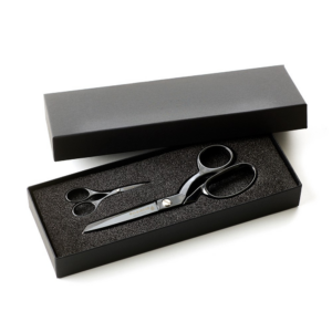 2 Piece Black Fabric Scissor Set - Image 2