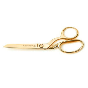 8'' Gold Plated Fabric Shears - Image 2