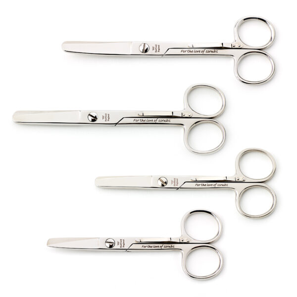 FTLOS NURSE KIT - 5 INCH (BLUNT/BLUNT) + 5 INCH CURVED (SHARP/BLUNT)