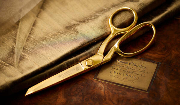 8'' Gold Plated Fabric Shears