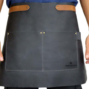 LEATHER APRON - SHORT