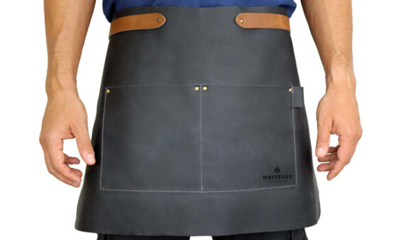 LEATHER APRON - SHORT